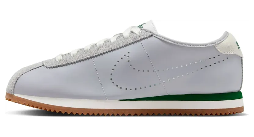 Nike Cortez Wolf Grey Perforated Swoosh (HQ1841-001)