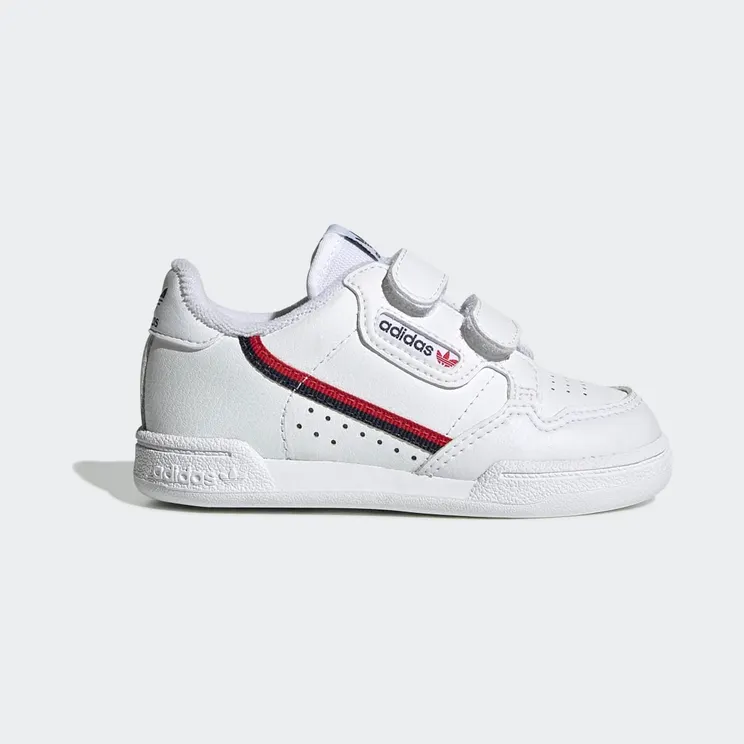 adidas Continental 80 Cloud White / Cloud White / Scarlet (EH3230)