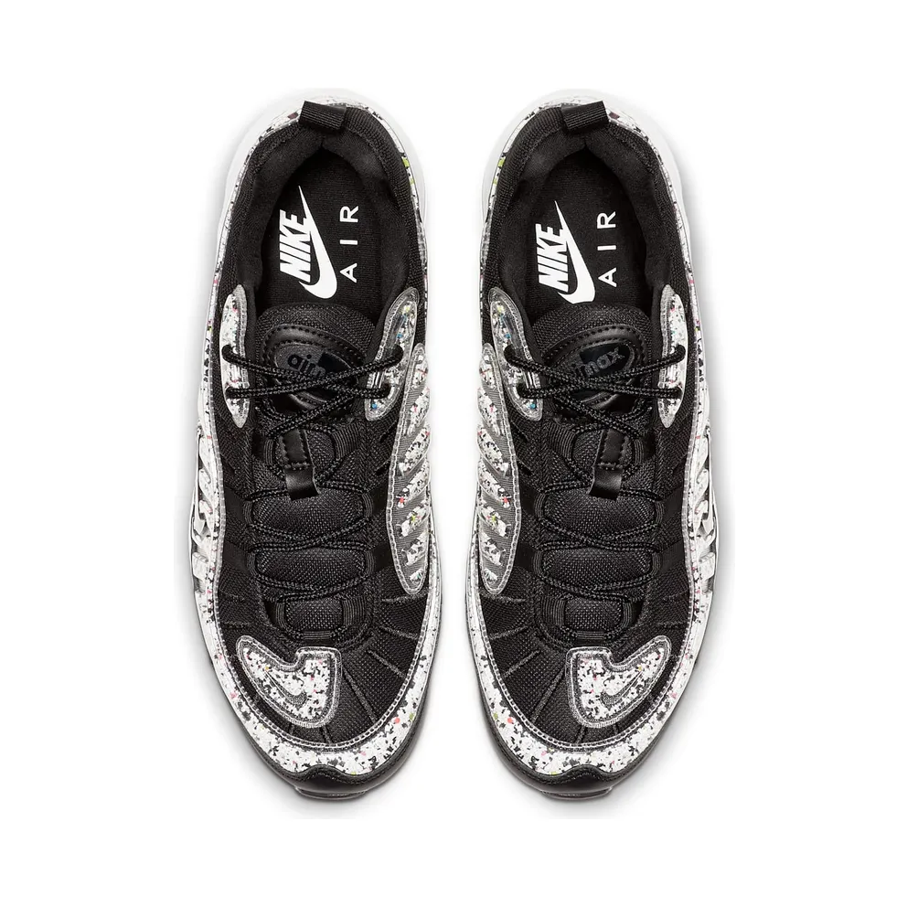 Nike Air Max 98 Recycled Black White (W) Black/Black-White (AV4417-001)