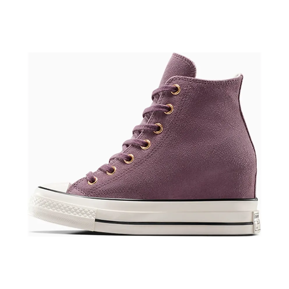 Converse Chuck 70 Wedge Platform Suede Trail Mixed/Egret/Black (A13834C)