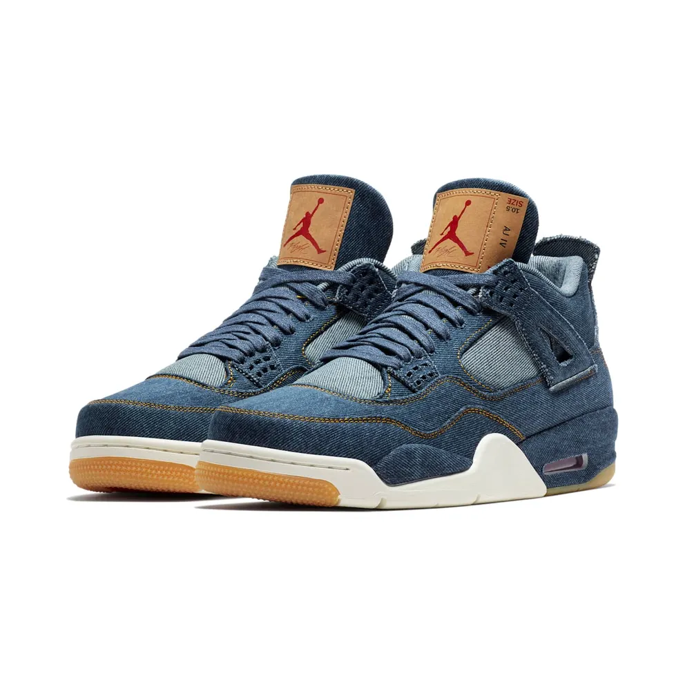 Air Jordan x Levi’s Nike AJ IV 4 Denim Levis (With Levis Tag) (2017) (AO2571-401)