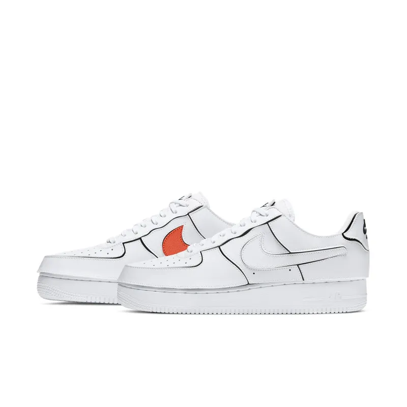 Nike Air Force 1/1 Cosmic Clay White/White-Black-Cosmic Clay (CZ5093-100)