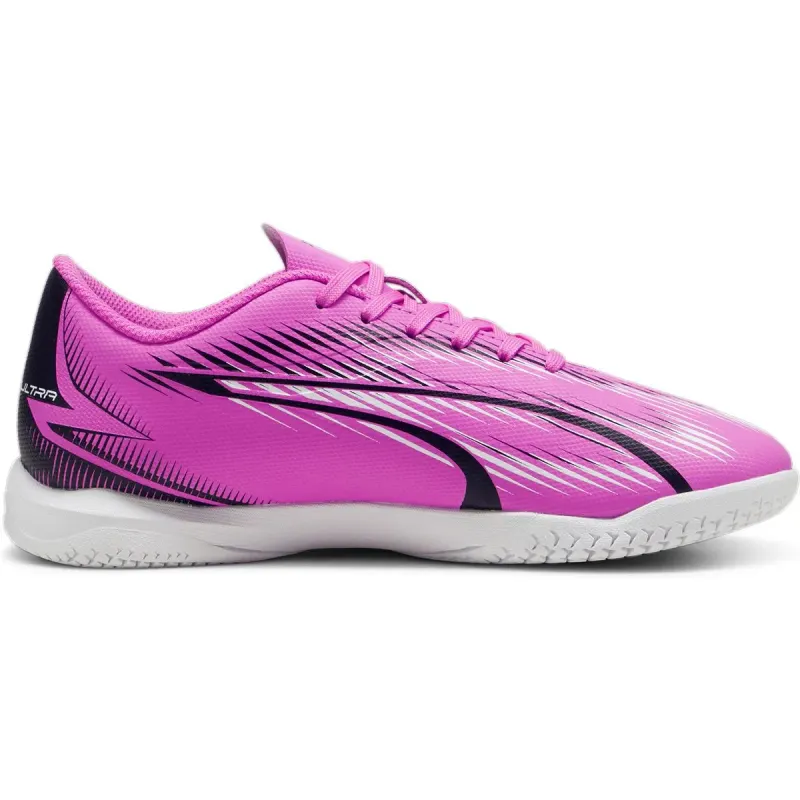 Puma Ultra Play It Junior Kids Hallenschuhe, Pink, Größe 34 (107780)