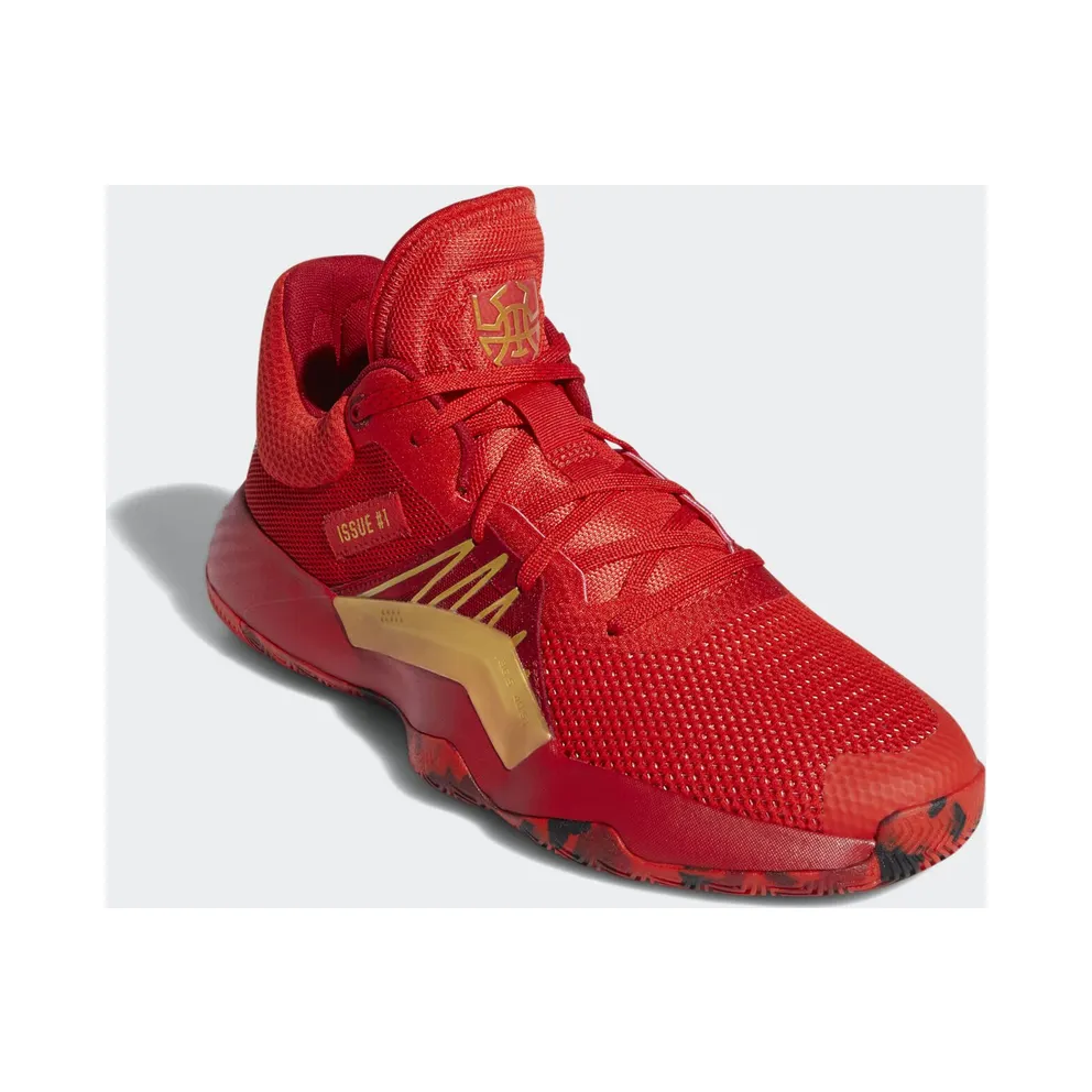adidas D.O.N. Issue #1 Iron Spider Scarlet/Gold Metallic/Core Black (EG0490)