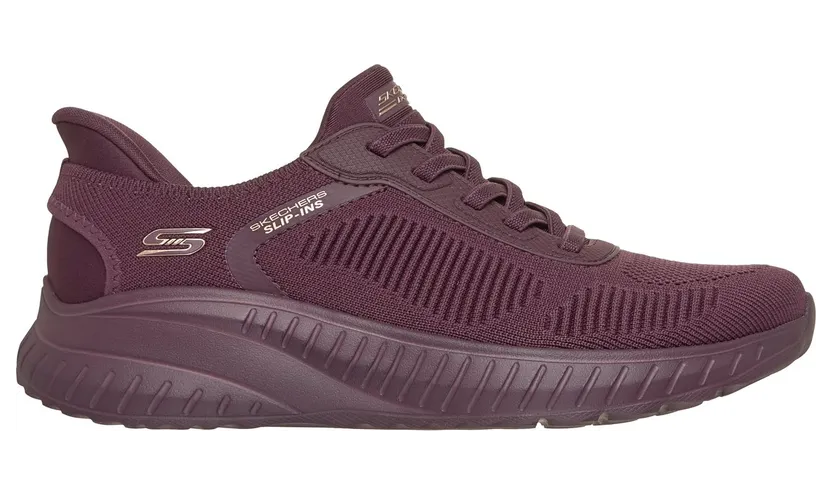 Skechers Slip-ins: BOBS Sport Squad Chaos Sneaker Wijn