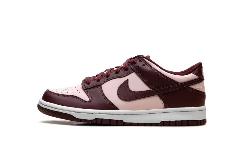 Nike Dunk Low GS “Dark Team Red Echo Pink” (FB9109-600)