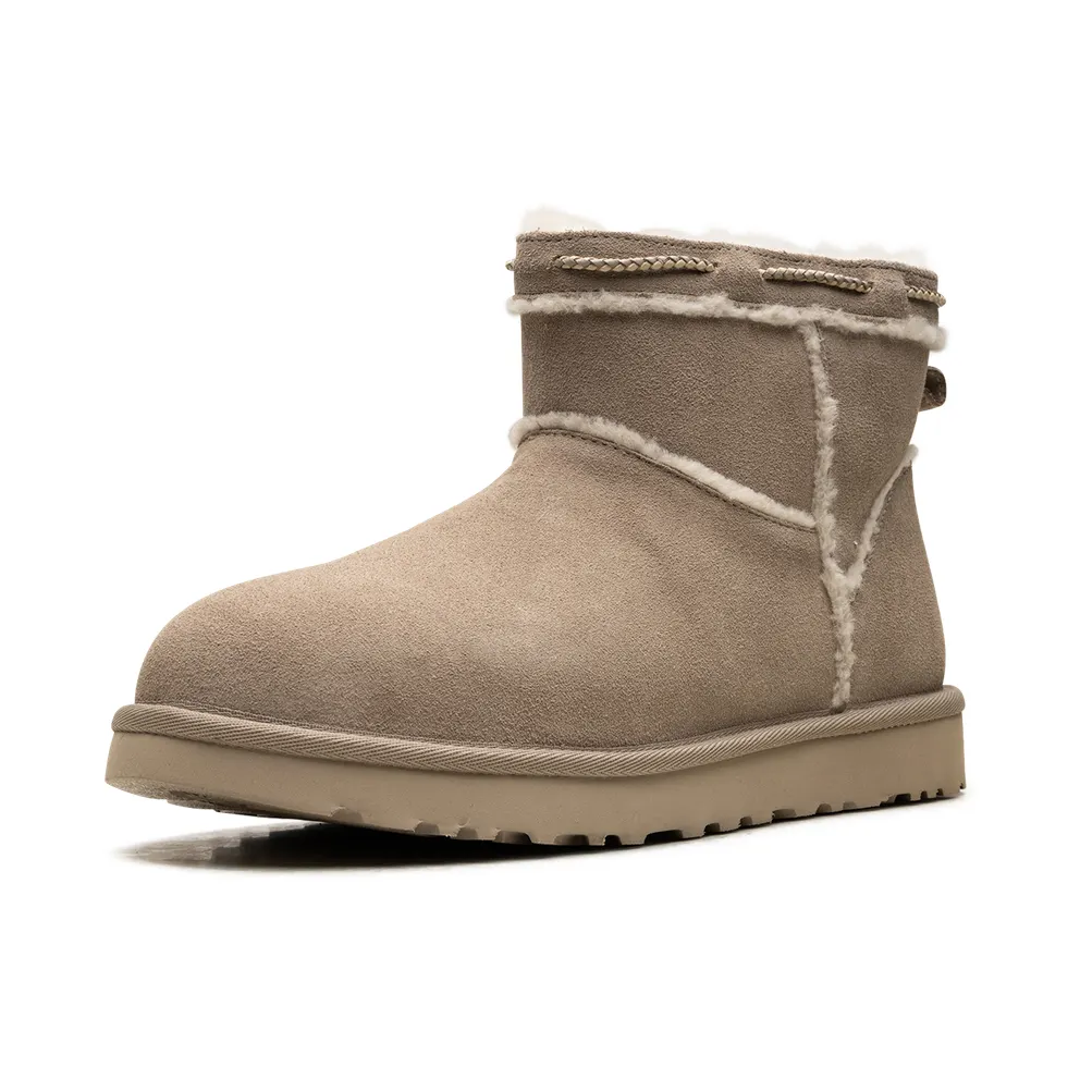 Ugg Classic Mini Shearling Braid “Dune” (1166751-DUNE)
