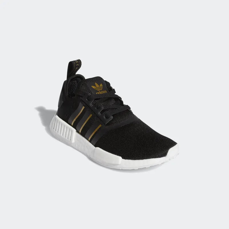 adidas NMD_R1 Core Black (W) Core Black/Gold Metallic/Crystal White (FW6433)