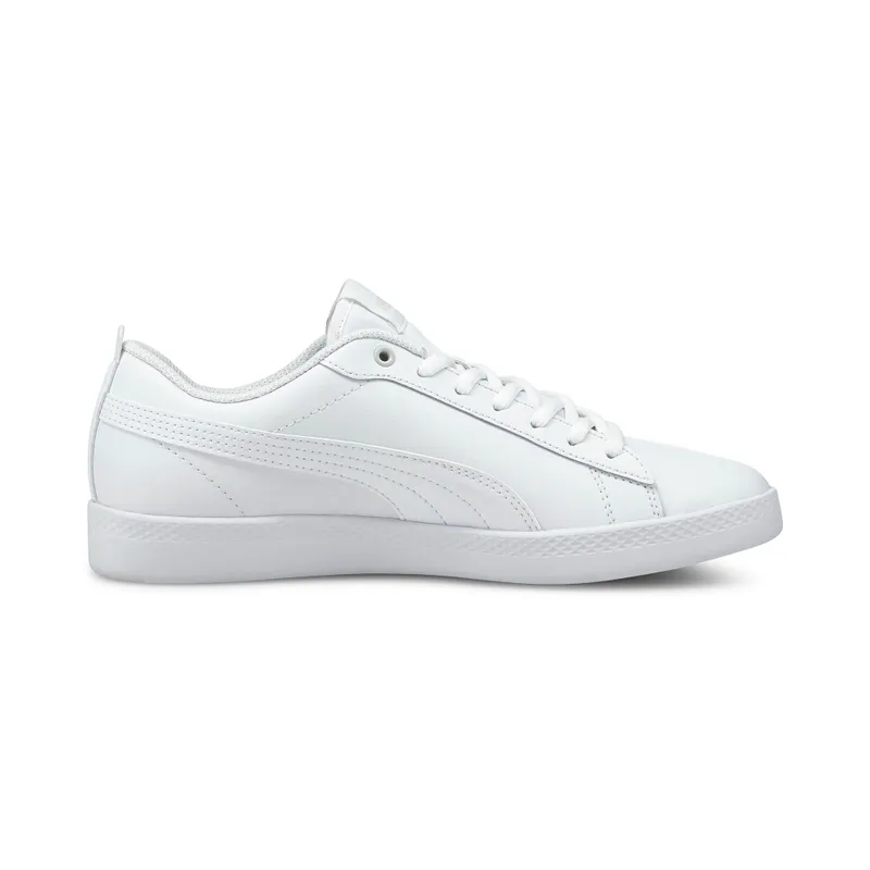 Puma Smash v2 “Puma White / Puma White” (365208_04)