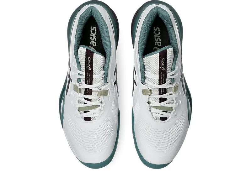 ASICS GEL-RESOLUTION X CLAY “White / Dark Aubergine” (1041A485-104)