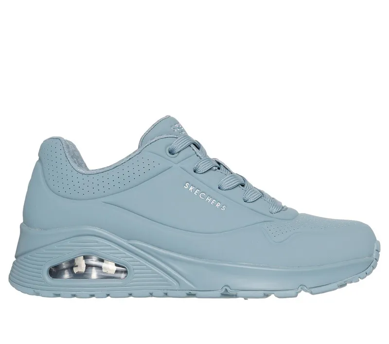 Skechers UNO – Stand on Air Sneaker Grey/Blue