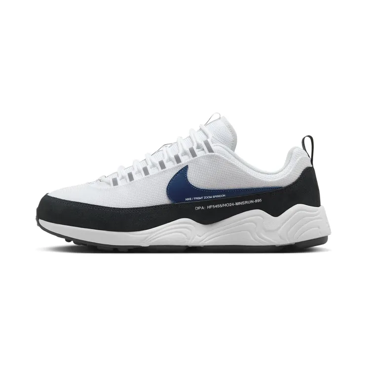 Nike Zoom Spiridon Fragment Design – “White / Black / Blue Void” (HF5455-100)