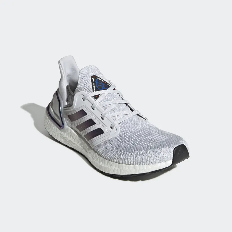 adidas Ultra Boost 20 Dash Grey Blue Metallic (W) Dash Grey/Boost Blue Violet Metallic/Core Black (EG0715)