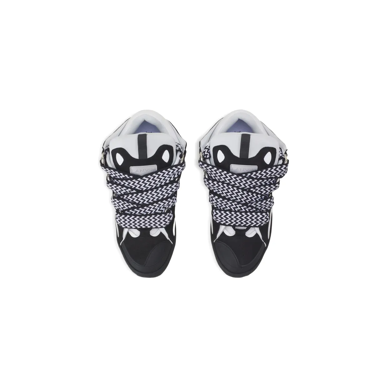 Lanvin Zigzag Lace-up “Black/White” (FU-SKDK12 BICO-E25 1000) (3)