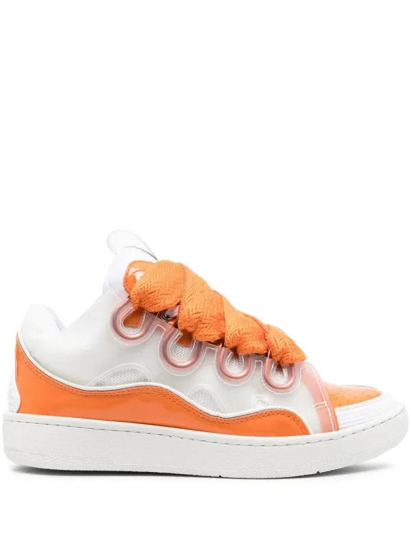 Lanvin Curb sneakers – Orange (FWSKDK02GLOSA22)