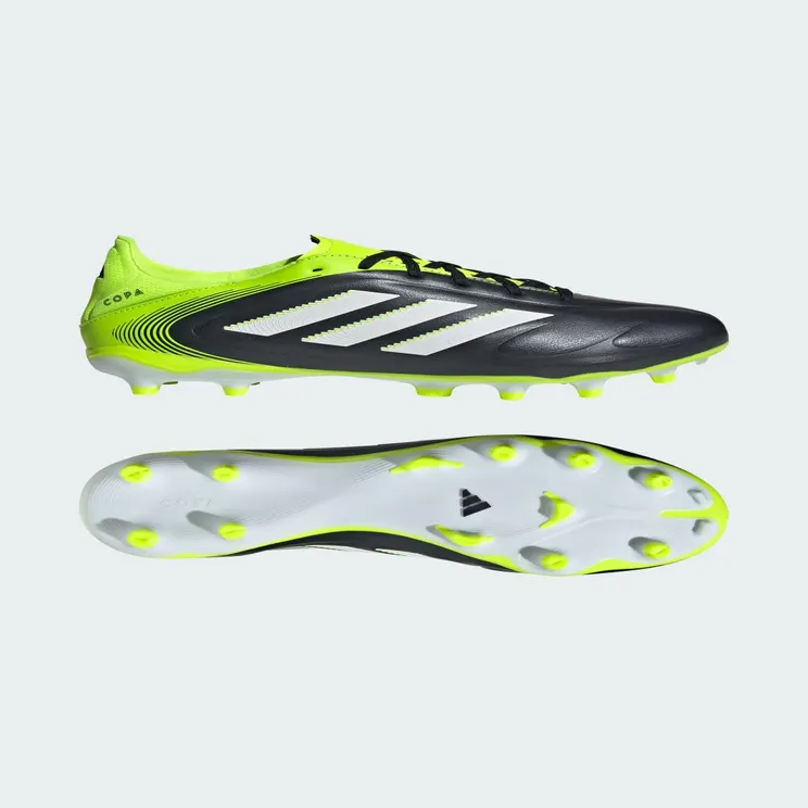adidas Copa Pure 3 League Firm/multi-ground Boots “Core Black / Cloud White / Lucid Lemon” (JH6298)