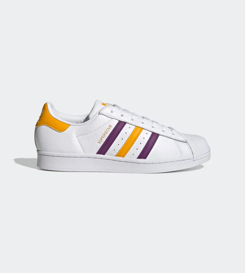 adidas SUPERSTAR Cloud White / Collegiate Gold / Glory Purple (FX4277)