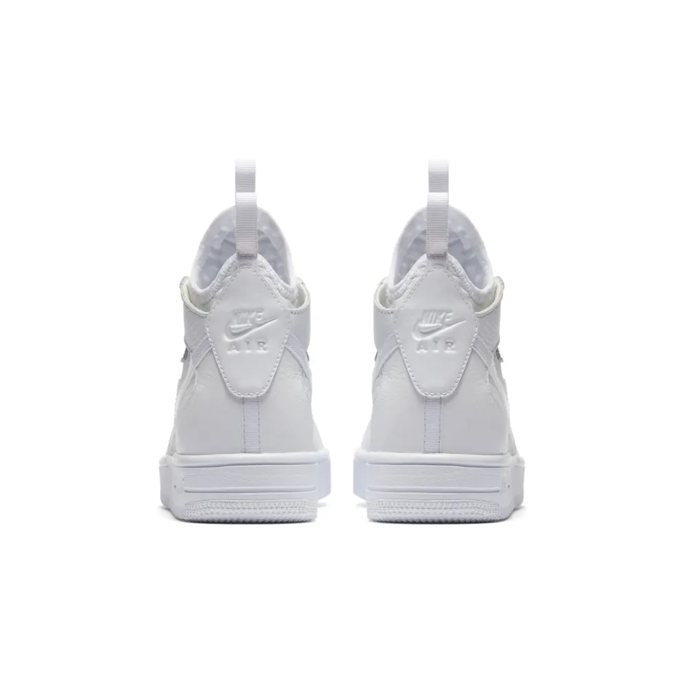 Nike Air Force 1 Ultraforce Mid Triple White (GS) White/White-White (869945-100)