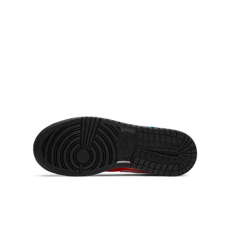 Air Jordan 1 Mid Blue Crimson (2020) (CV4891-001)