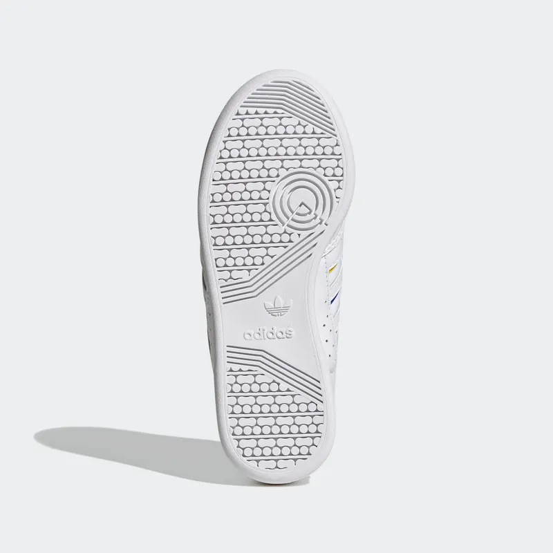 Adidas Continental 80 Stripes Cloud White / Yellow / Blue (GX9739)