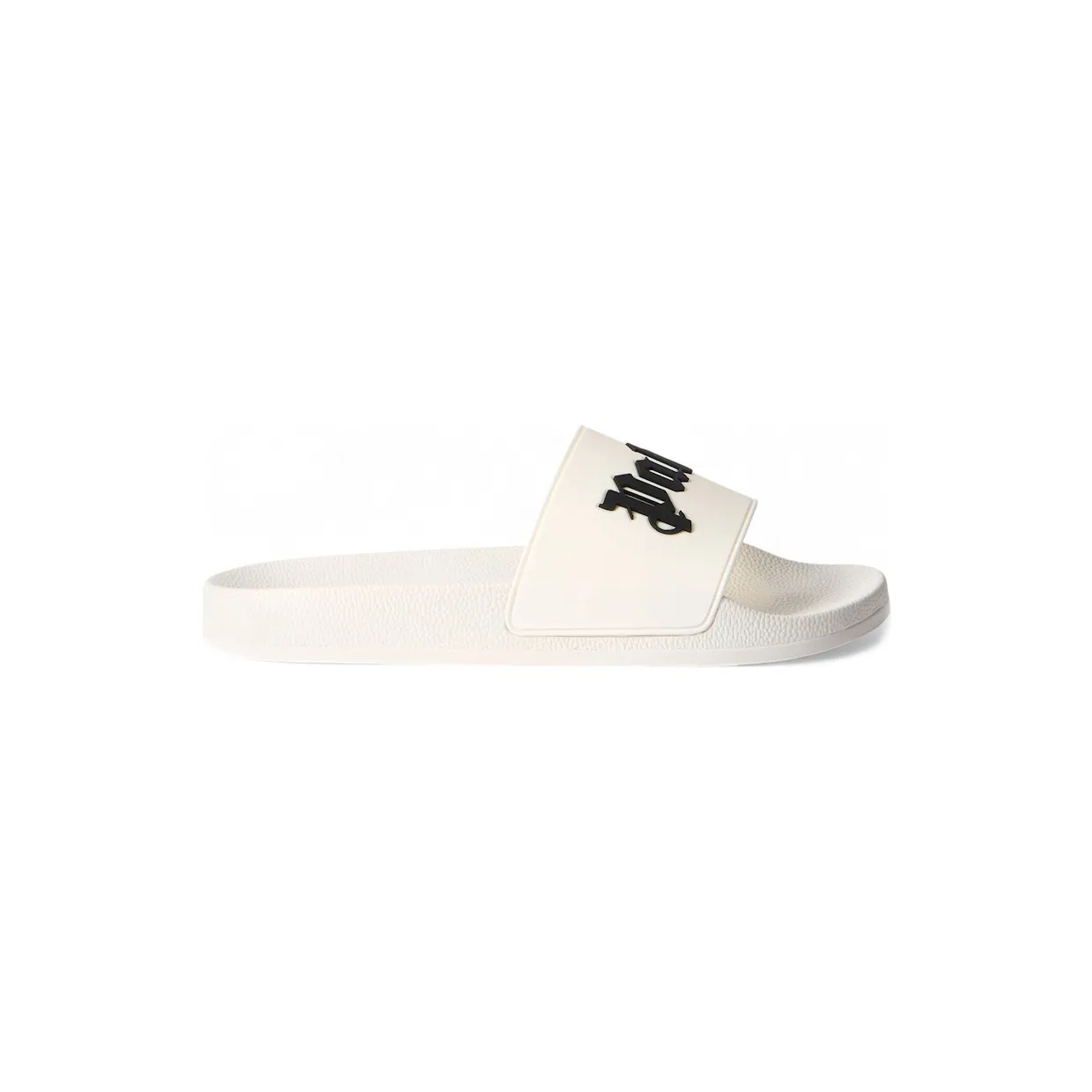 Palm Angels Big Logo Pool Slides Off White Black (PMIC018S26MAT0030310)