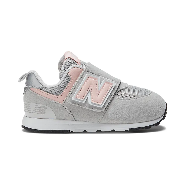 New Balance 574 Hook and Loop Rain Cloud Pink Haze (NW574PK)