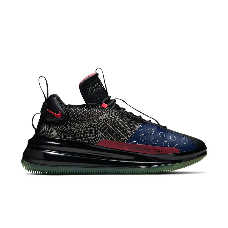 Nike Air Max 720 Waves Blue Void Black Blue Void/Black-Lab Green-Red Orbit (BQ4430-400)