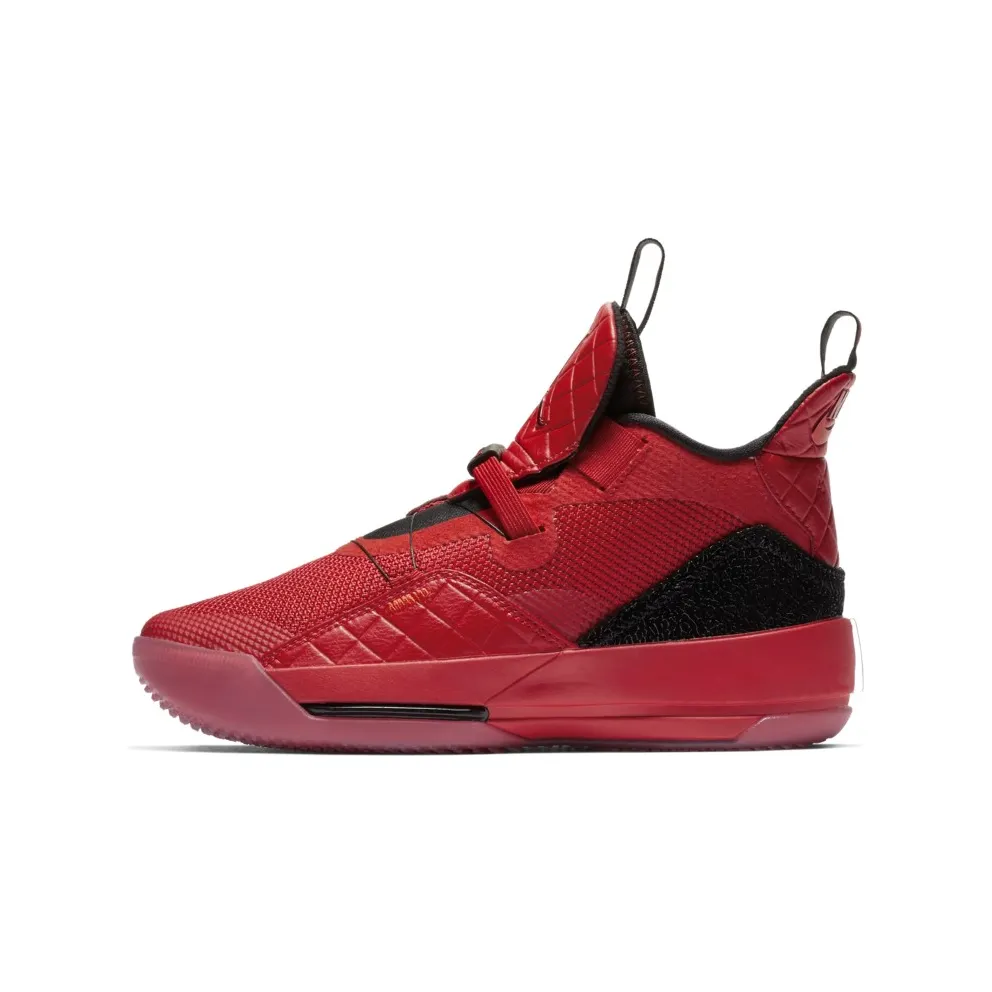 Jordan XXXIII University Red (GS) University Red/Black-Sail-White (AQ9244-600)