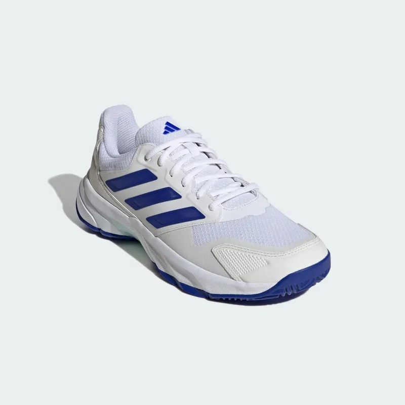 adidas Courtjam Control 3 Cloud White Lucid Blue Semi Flash Aqua (IF9136)