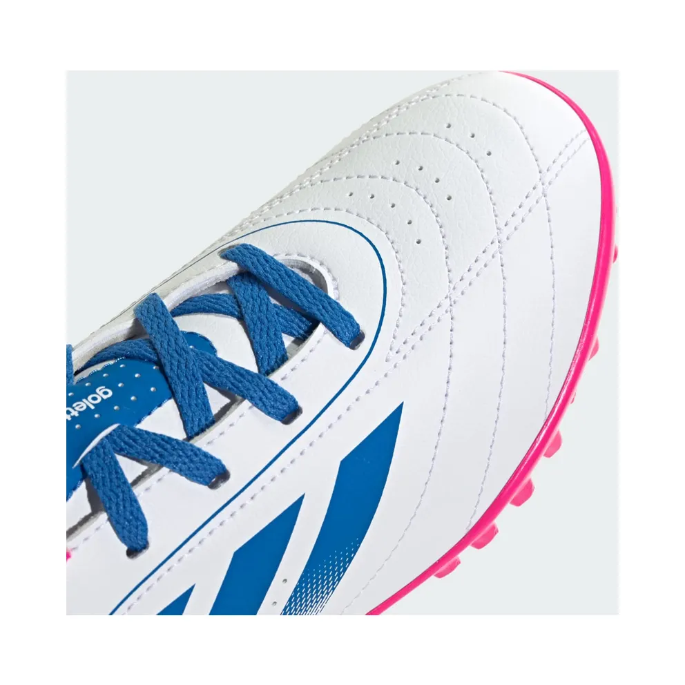 Adidas Goletto IX Turf Cleats GS “Cloud White / Bright Royal / Team Shock Pink 2” (JP5618)