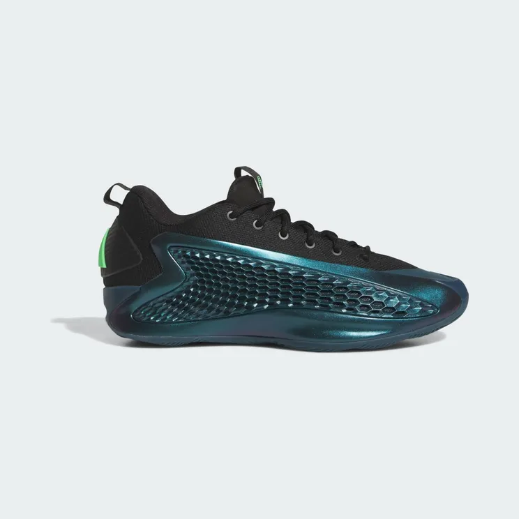 adidas Anthony Edwards 1 Low “Arctic Night / Core Black / Screaming Green” (JQ6135)