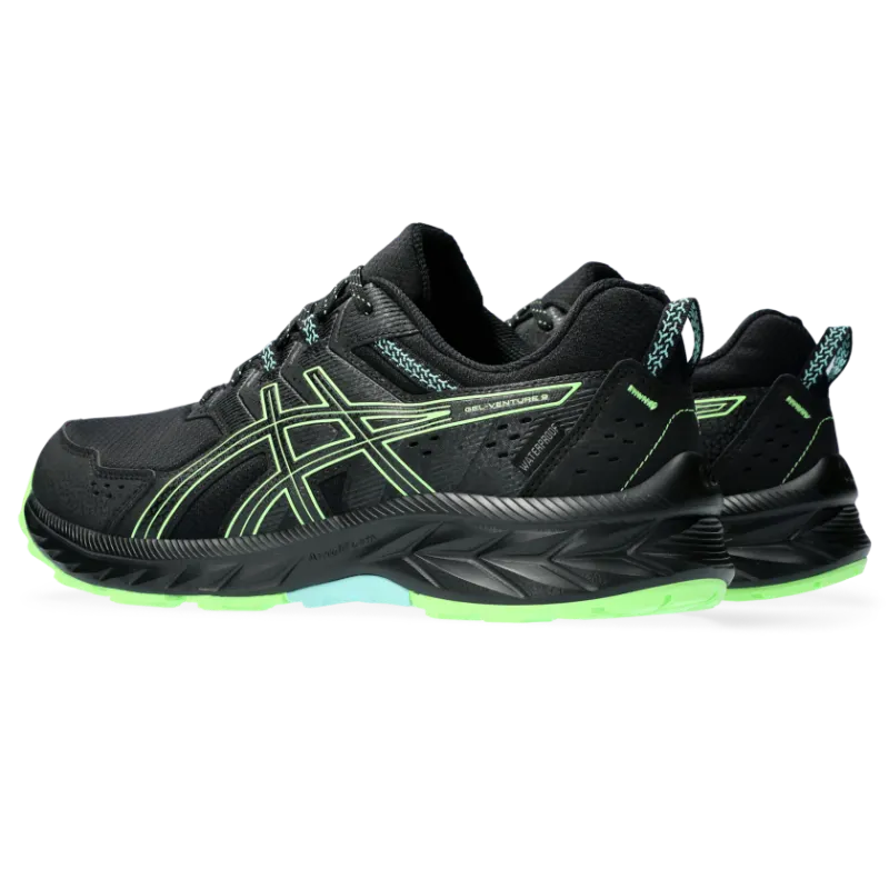 Asics Gel-venture 9 Waterproof Black/Illuminate Green (1011B705.002)