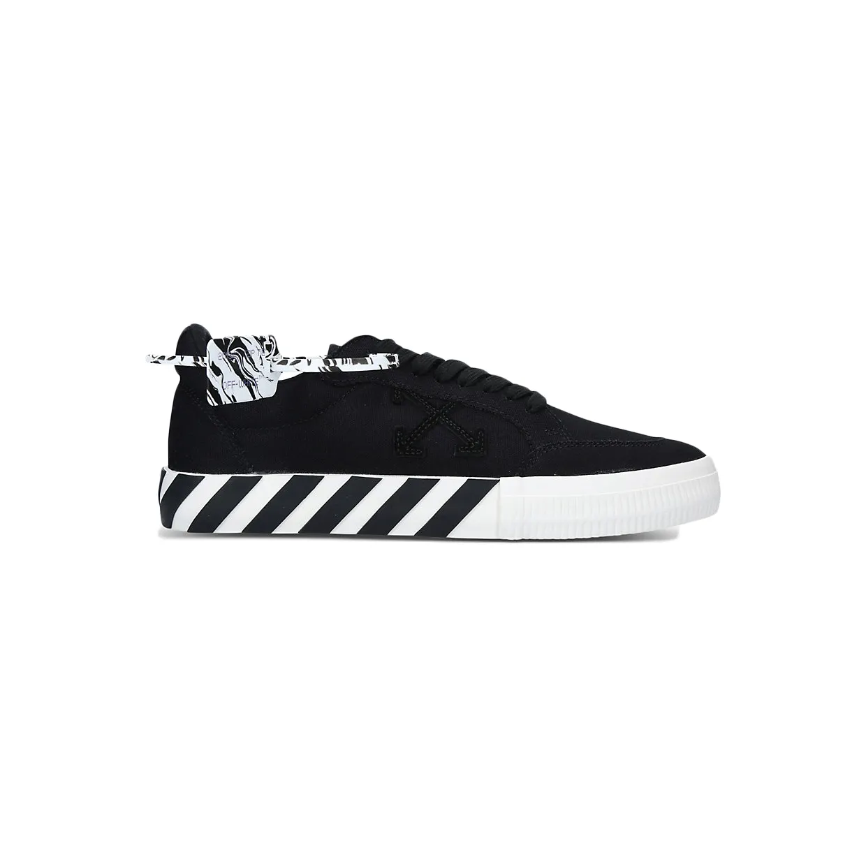 OFF-WHITE Vulc Low Double Black FW20 (OMIA085E20FAB0011010)