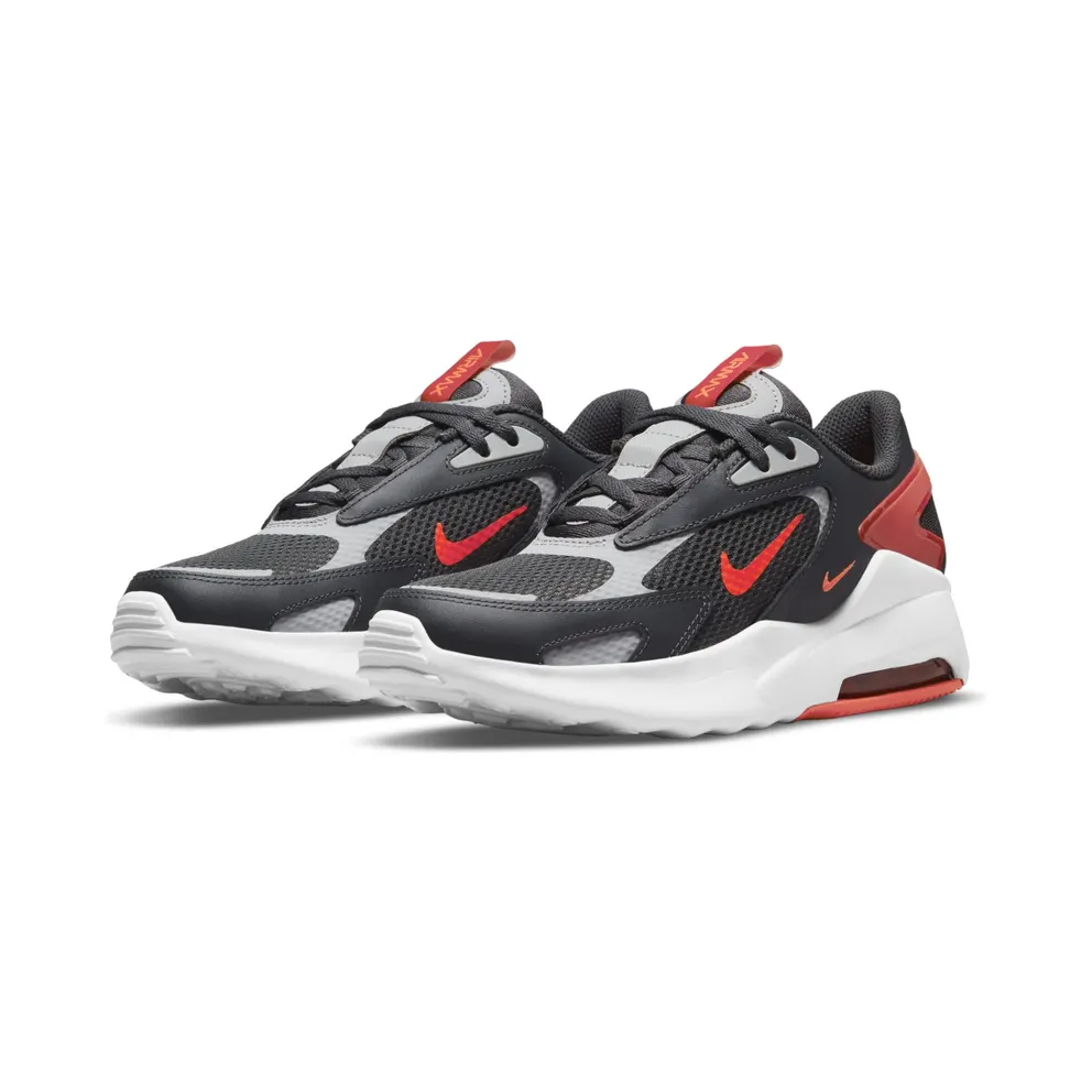 Nike Air Max Bolt “Dark Smoke Grey / University Red / Light Smoke Grey / Bright Crimson” (CW1626-005)