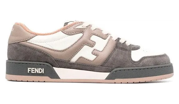 Fendi Match Low Top Grey Suede (7E1493AI1N-F1IJF)