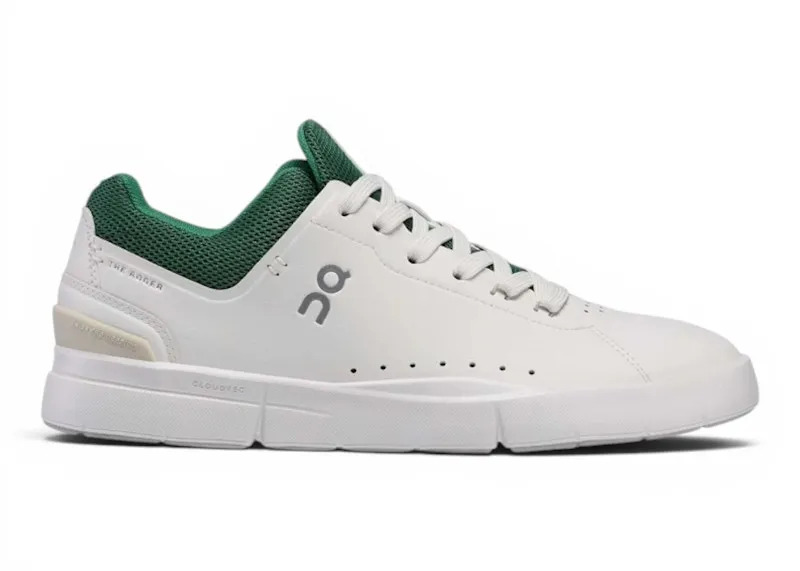 On Running The Roger Advantage White Green (48.98514)