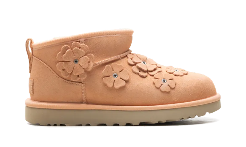 Ugg Classic Ultra Mini Fleur “Pink Bow” (1180012-TRF)