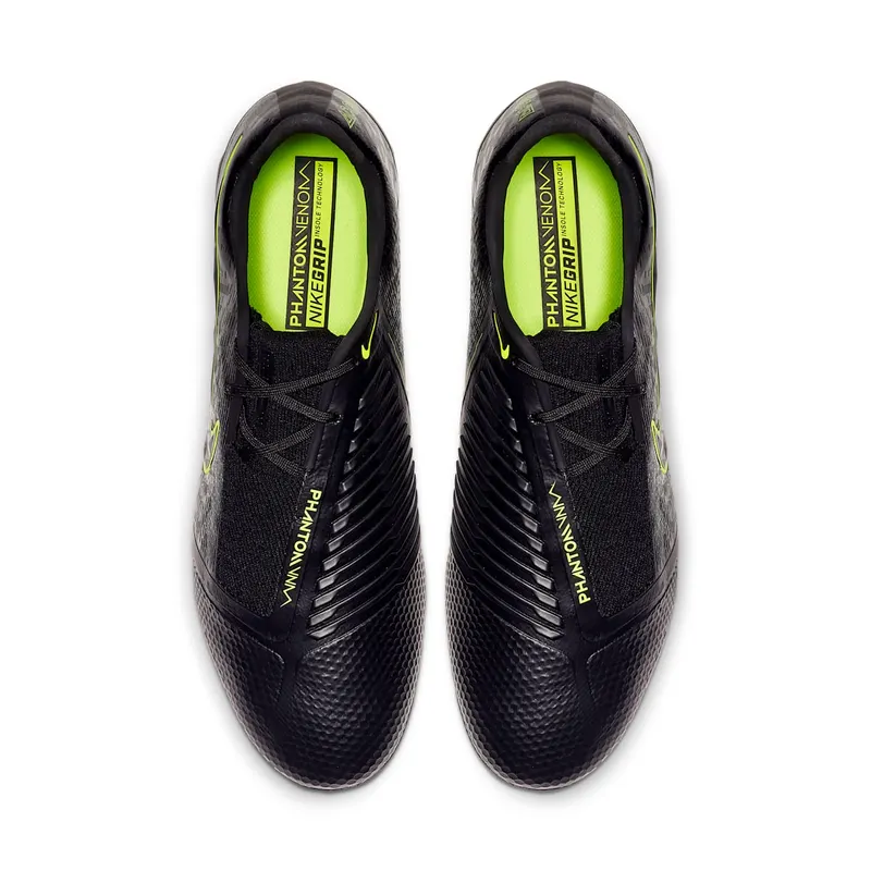 Nike Phantom Venom Elite FG Black Volt Black/Volt-Black (AO7540-007)