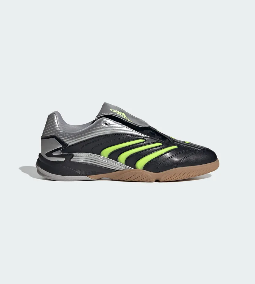 Adidas Predator Sala Core Black / Signal Green / Silver Metallic (JQ3917)