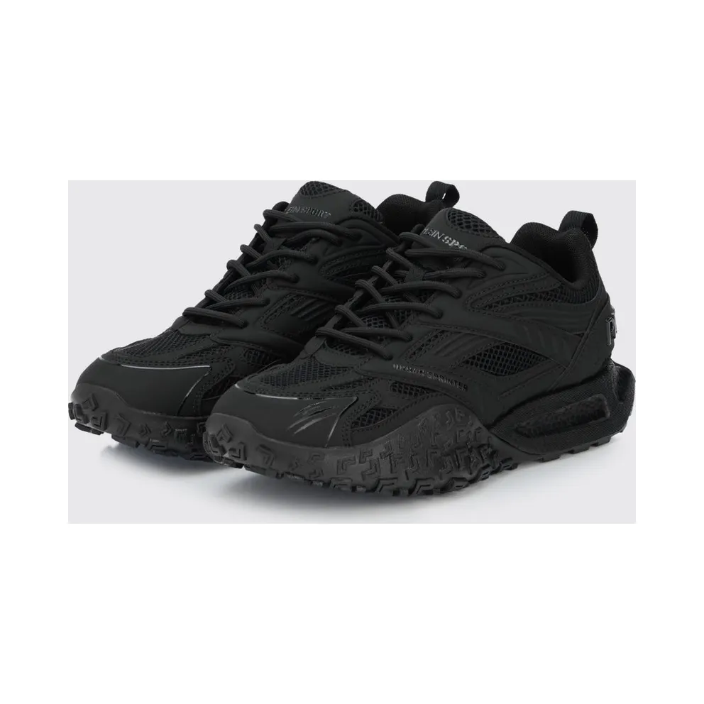 Plein Sport Urban Sprinter Mesh and Rubber Black (SAFSUSC0933STE003N0202)