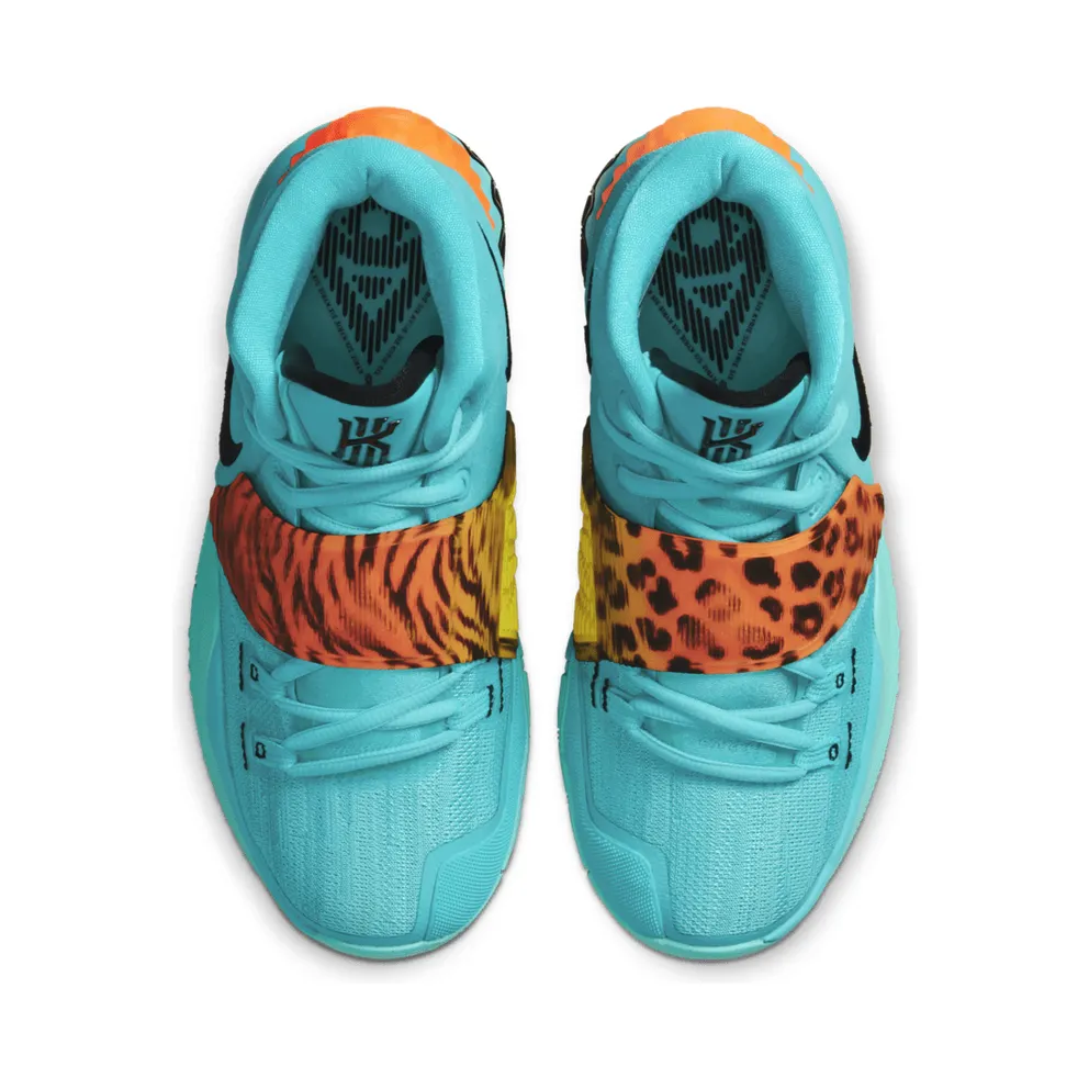 Nike Kyrie 6 Oracle Aqua (GS) Oracle Aqua/Black-Opti Yellow-Total Orange (BQ5599-300)