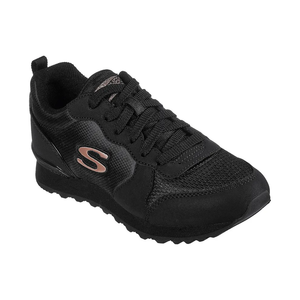 Skechers – Black OG 85-2Kewl – Women – Shoes – Black (177004-BBK)