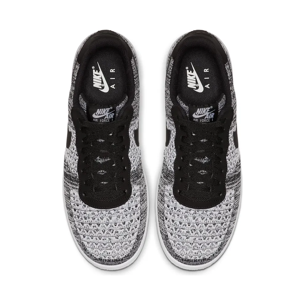 Nike Air Force 1 Flyknit 2 Black Pure Platinum Black/Pure Platinum-Black-White (AV3042-001)