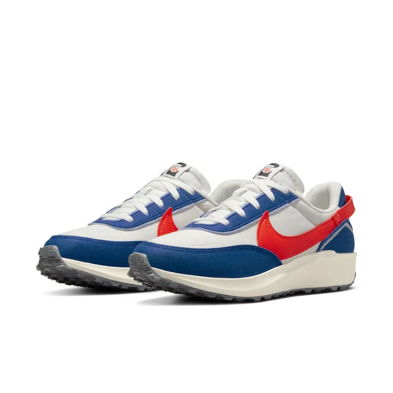 Nike Waffle Debut Swoosh Habanero Red Old Royal (DV0527-001)