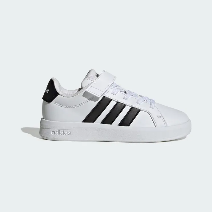 adidas Grand Court 3.0 Shoes Children “Cloud White / Core Black / Cloud White” (HP3531)