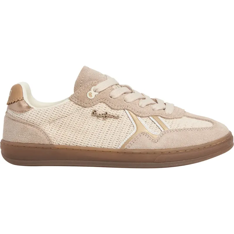 Pepe Jeans PèPè sneaker Beige / Gold / Natuurwit (PLS000026-814)