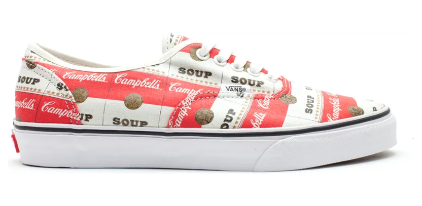 Vans Authentic Supreme Campbells Soup
