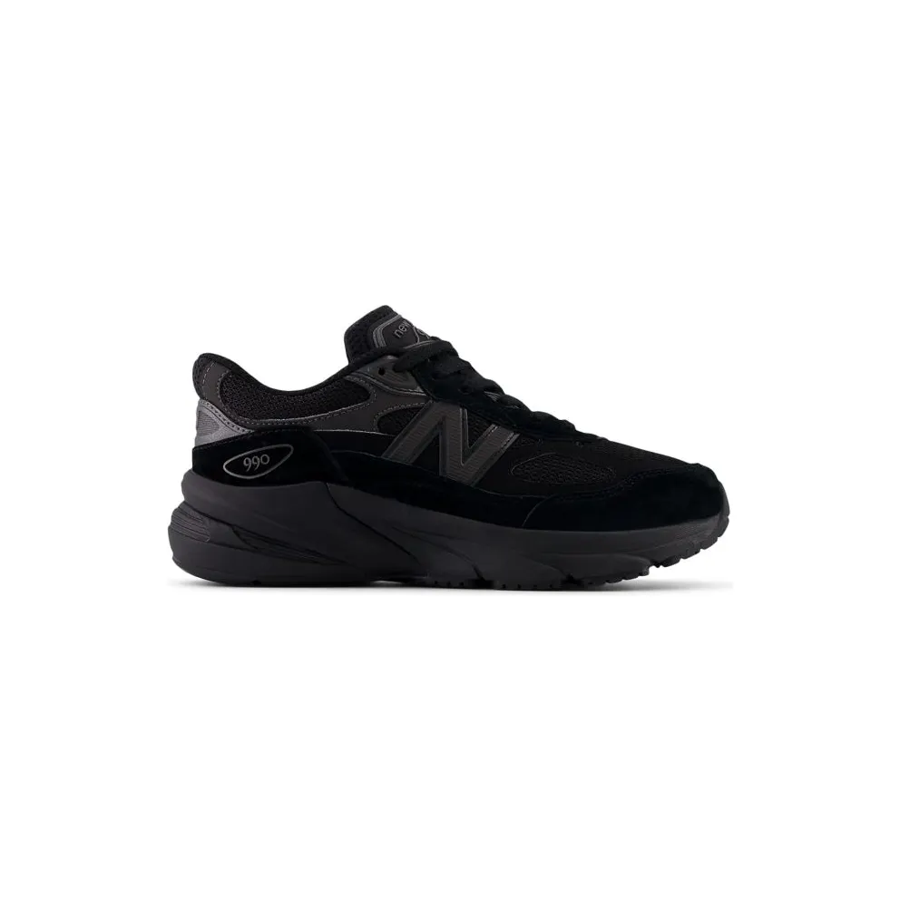 New Balance 990v6 GS “Triple Black” (GC990BB6)
