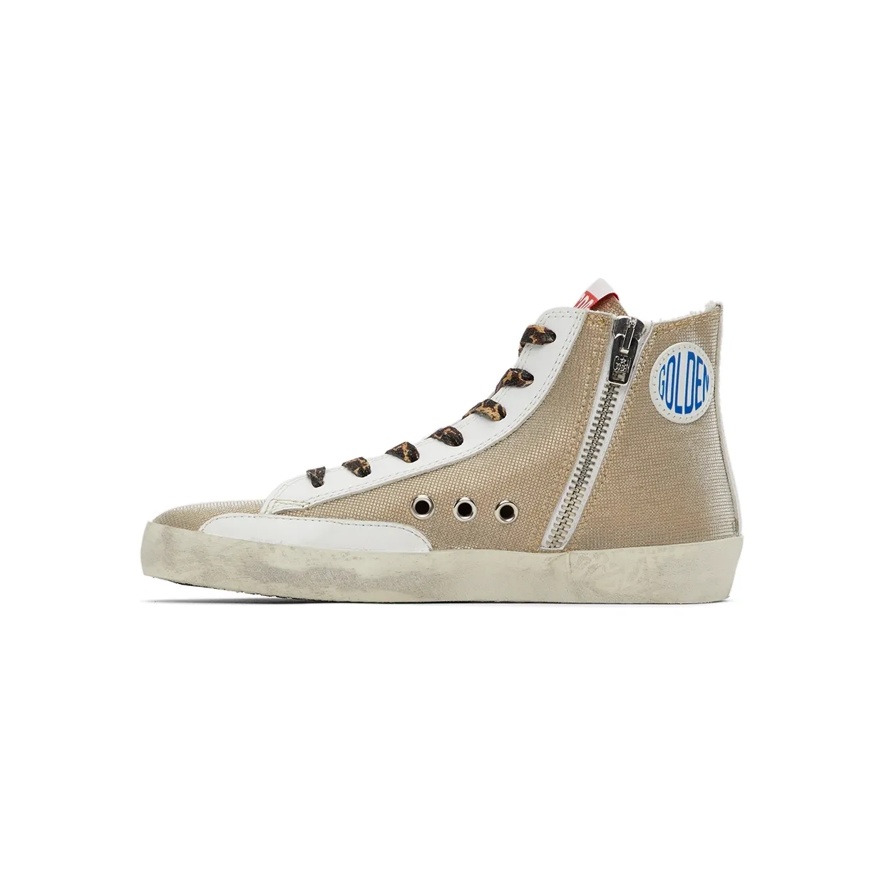 Golden Goose Kids Gold Francy Classic Sneakers (GYF00113.F002004.81130) (3)