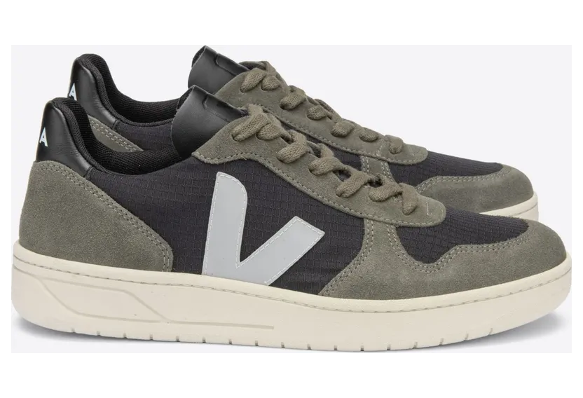 Veja V-10 RIPSTOP BLACK OXFORD GREY MUD (VX0102681)